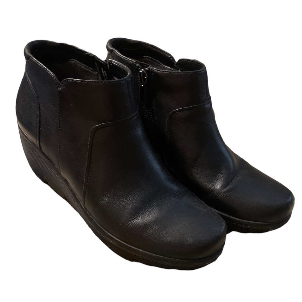 Clarks artisan wedge boots